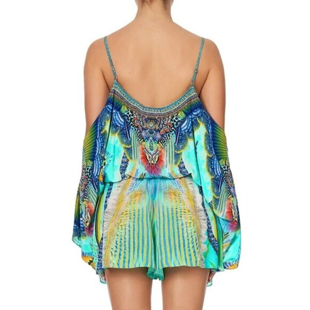 Camilla Reef Warrior Drop Shoulder Romper Playsuit Size XS - Picture 4 of 17